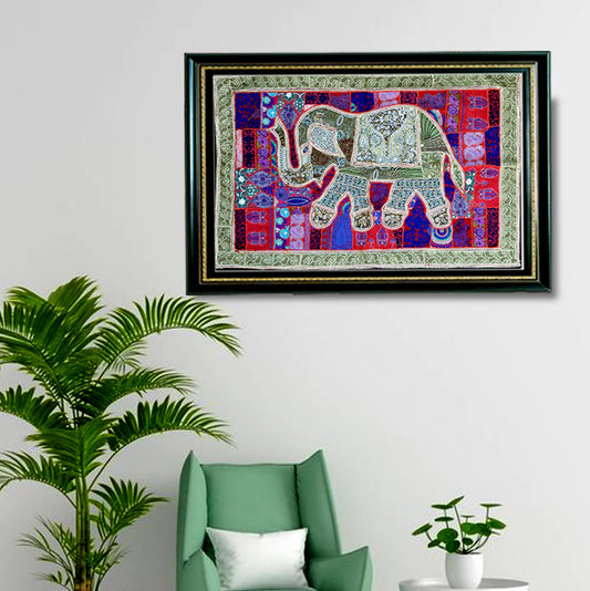 Barmeri Work Embroidery Elephant