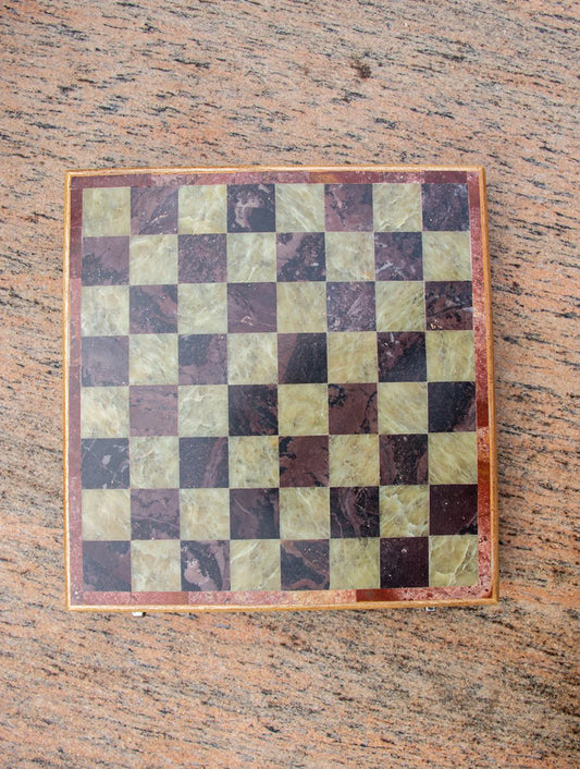 Marble Chess with Board wood